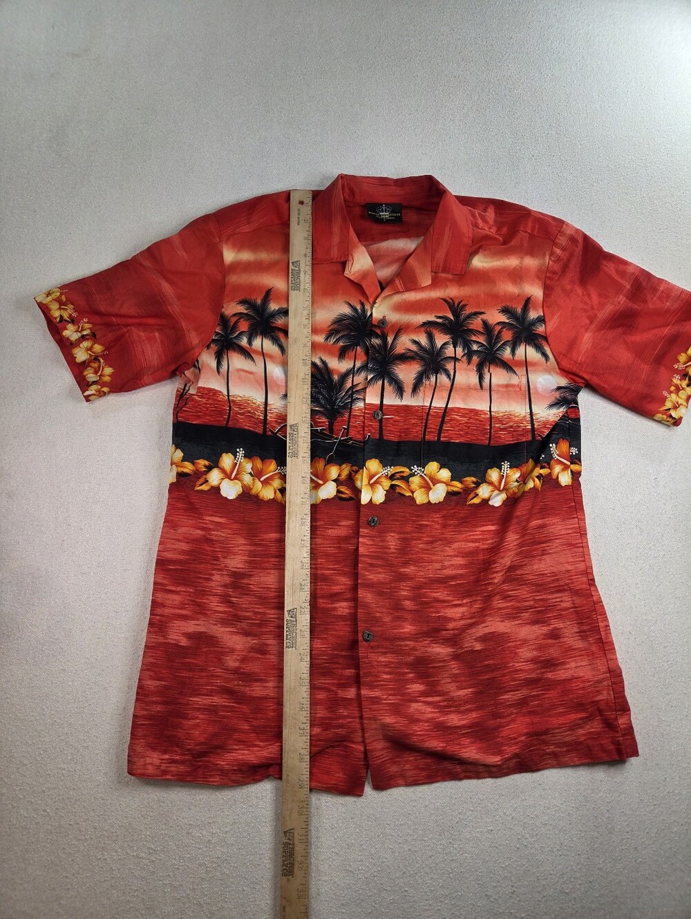 Royal Creations Made In Hawaii Aloha Shirt Large - Picture 4 of 6